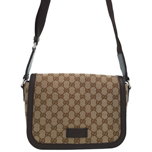 Gucci Bag Shoulder Messenger GG Canvas Bag - Picture 1 of 8
